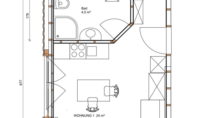 Rott a.Inn Apartment | Ferienwohnung Rott am Inn Obergeschoß