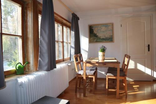 Starnberg Apartment | Ferienwohnung THAYSIA mit 4 Zimmern und Terrasse und Garten