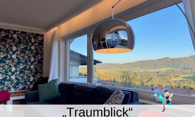 Sigmarszell Apartment | Ferienwohnung Traumblick - mit traumhaftem Blick in die Bregenzer Bucht