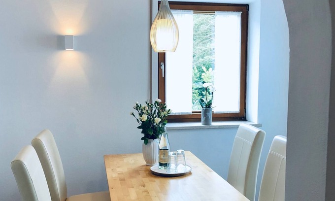 Bad Goegging Apartment | Ferienwohnungen Hecker - Wohnung 1 im Erdgeschoss mit 65 qm