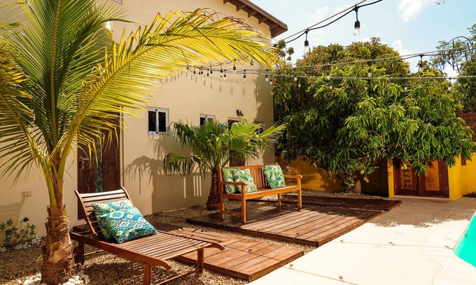Pos Chiquito Apartment | FEW STEPS FROM MAGEL HALTO BEACH, ONE OF THE BEST IN ARUBA! Your home in Aruba!