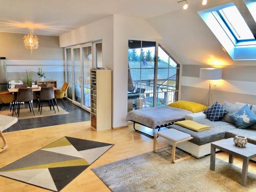 Steinbach am Attersee Apartment | FeWo Atterseeperle - 80m2 mit See- und Gebirgsblick
