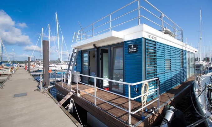 Flensburg House | fewo1846 - Floating house with 2 bedrooms and roof terrace
