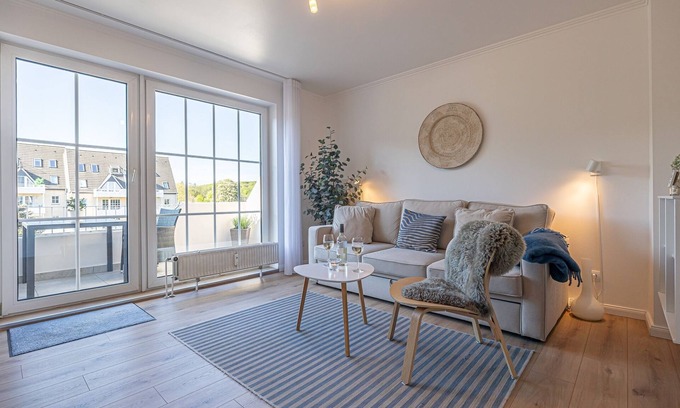 Wassersleben Apartment | fewo1846 - HolidayWassersleben (App. 648)/Studio app. with balcony & sea view