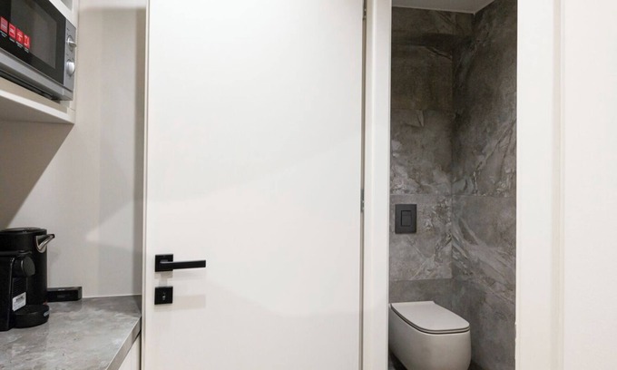 Alimos Apartment | Fiftyone Luxury Studio in Alimos just 500m from the beach and Alimos Marina .