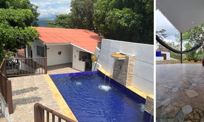 Villeta House | Finca acogedora en Villeta con piscina privada