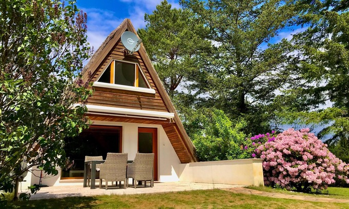 Lenzen House | Finnhütte Seeblick an der Elbe