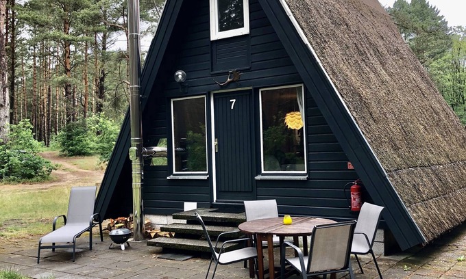 Adamswalde House | Finnhütte Wilma with private beach