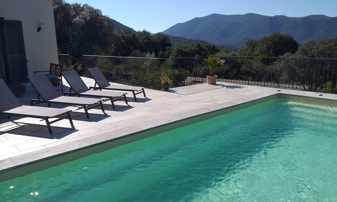 Urtaca House | Fior d'alivu new house with private pool in the countryside