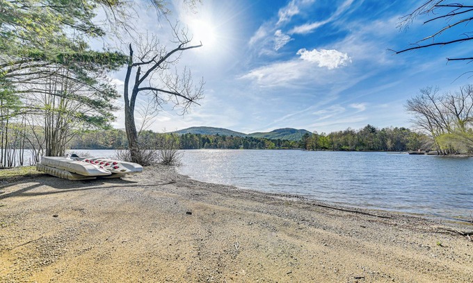 Northville Apartment | Fire Pit + Beach Access: Quiet Northville Retreat