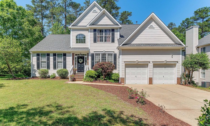 Holly Glen House | Fire Pit + Pool Access: Quiet Holly Springs Home