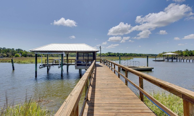 Meridian House | Fish, Boat & Unwind: 'Creekside Oasis' in Darien!