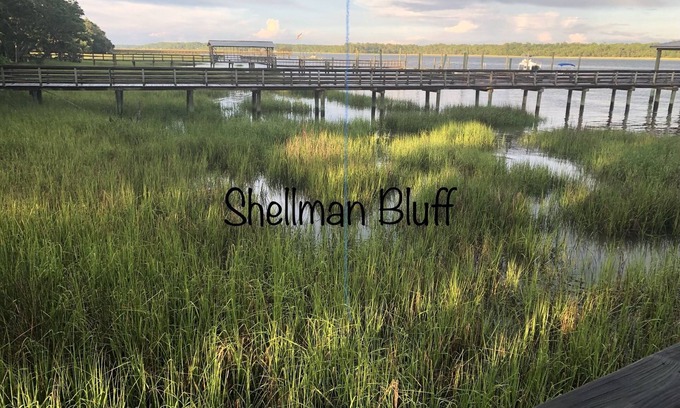 Shellman Bluff House | Fishing, or just hanging out in beautiful Shellman Bluff. minutes from Marina.