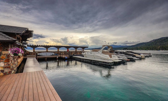 Tahoe Pines House | Fleur Du Lac 21 By Tahoe Getaways - Lakefront Monthly Rental with Pool, Tennis, Gym, Boat Slip