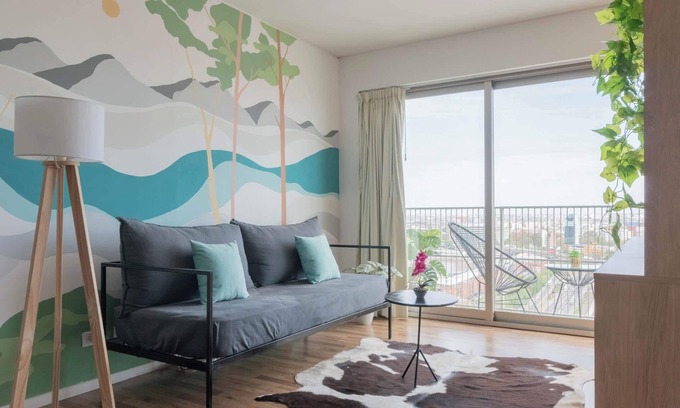 Buenos Aires Central Business District Apartment | Fliphaus + Azopardo 700 'A' - Lux Lofts Puerto Madero
