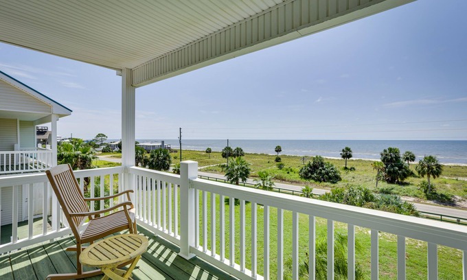 Alligator Point House | Florida Abode - Private Beach Access & Ocean Views