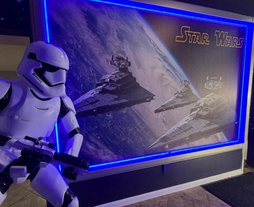 Clear Creek House | Florida Disney Star Wars Villa, Poolside Cinema