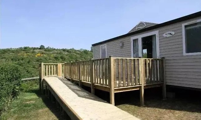 Cordelle House | Flower Camping de Mars * - Mobile home 34m2/2 bedrooms - Terrace (adapted person with reduced mobility) 4 people
