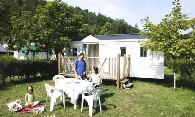 Campagne House | Flower Camping Le Val de la Marquise * - Mobil home Colorado STANDARD 28m2 - 2 bedrooms + uncovered terrace 9m2 4 people