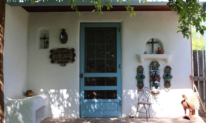 Tesuque House | Folk House - Charming Folk Art Inspired Guest House On Beautiful Tesuque Estate