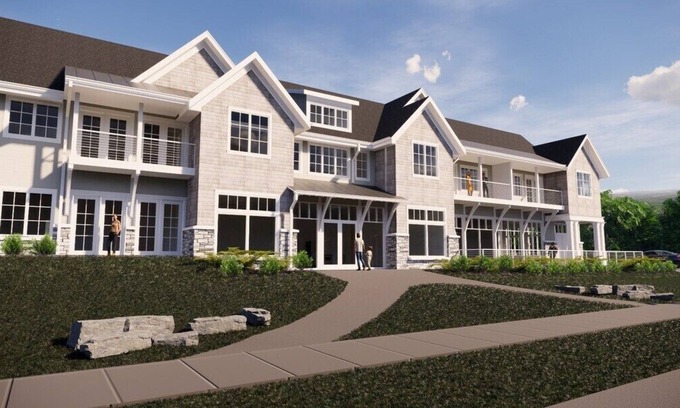 Fontana-on-Geneva Lake Condo | Fontana Harbor 168 |Balcony |7 Min Walk to Beach |New Condo Building Next to The Abbey Resort