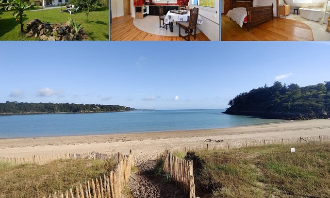 Saint-Lunaire House | For 2 to 6 people, Maison du Doux Verger, wifi, ANCV, pets allowed