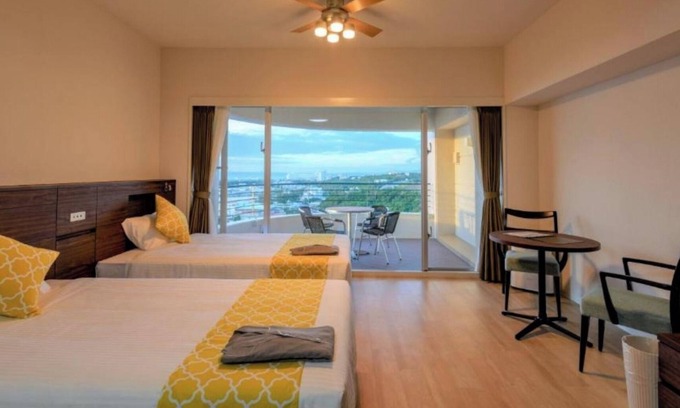 Nakadomari House | For 4 people Ocean view twin vs | Room only /Kunigami-gun Okinawa