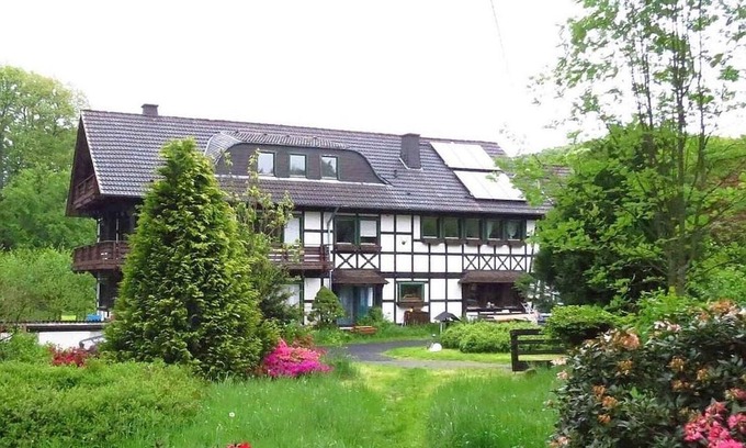 Schladern House | Former. Mill estate in the Westerwald. Charm, lots of space and a secluded location close to nature.