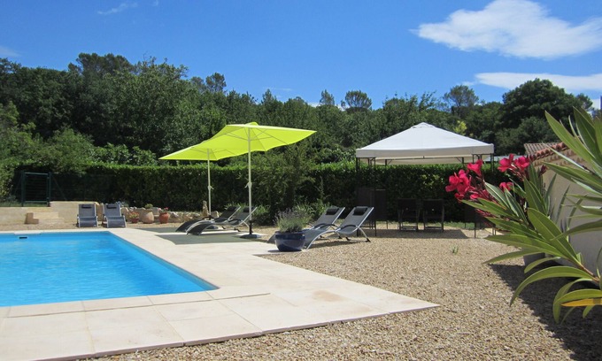 Cornillon House | Fortunie -Provencalisches cottage, renovated, large pool, quiet, at the Vineyard