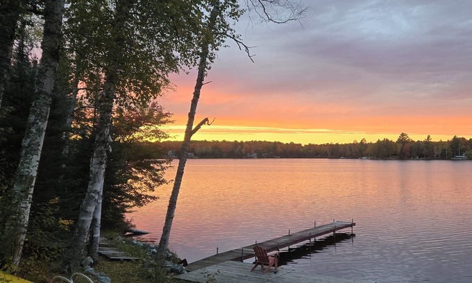 Michigamme House | Four Seasons Lake House Between Marquette and Houghton: Paradise on Petticoat!