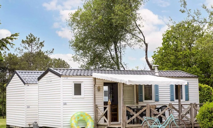 Jugon-les-Lacs-Commune-Nouvelle Villa | Camping Au Bocage du Lac* - Gîte COMFORT - 3 bedrooms 8 persons
