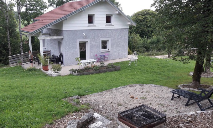 Montmahoux Cottage | Franche Comté wooden interior cottage for lovers of peace and nature