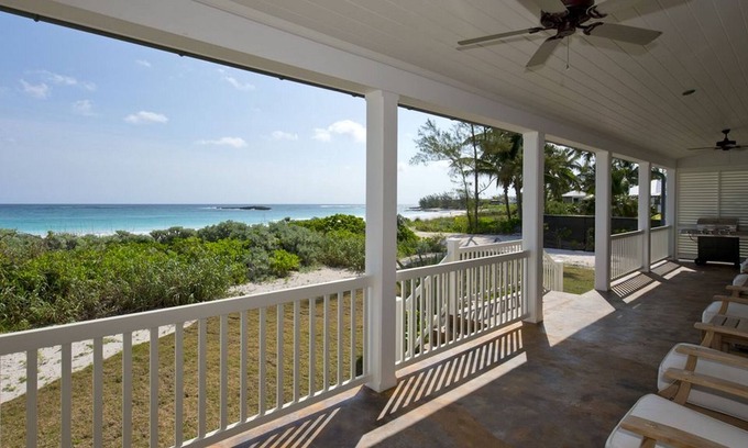Governor's Harbour Villa | French Leave South Beach Dogtrot Villa by Eleuthera Vacation Rentals