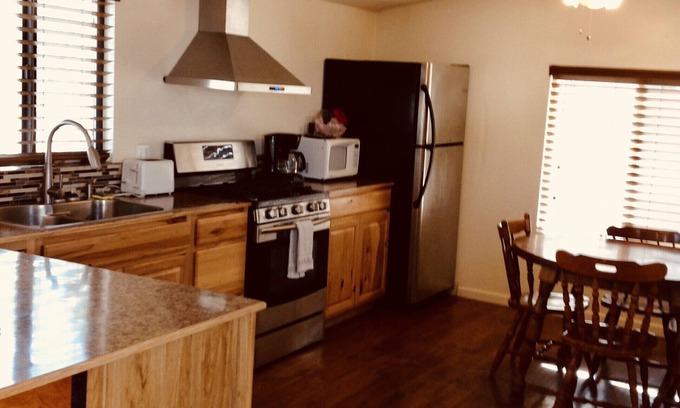 Reserve House | Frisco House 2 - two bedroom suite, Private area outside King bedroom access
