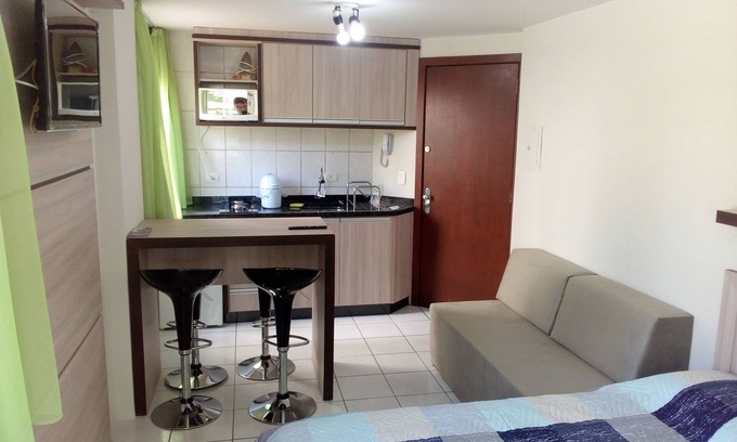 Bigorrilho Apartment | Full Studio at Evangelical Hospital Square