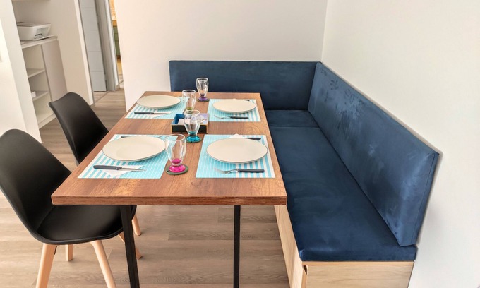 Santa Cruz Apartment | Fully equipped apartment with ocean view, ideal for working and long stays.