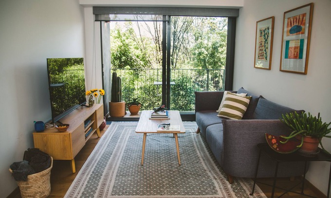 Hipodromo Condesa Apartment | Fully equipped kitchen, internet, comfy beds, business lounge, swim lane.