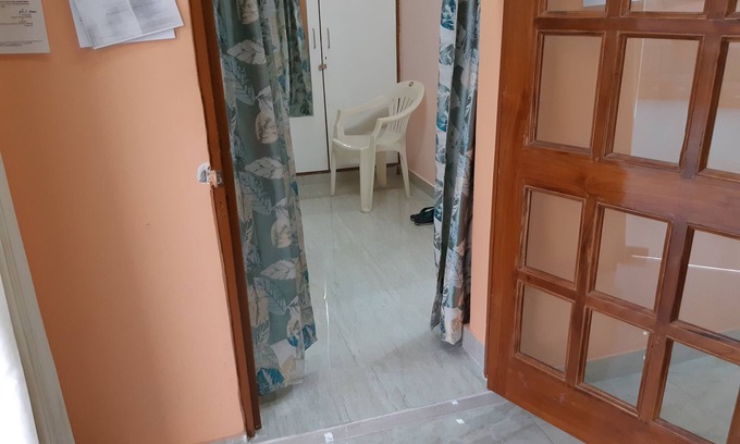 Gomti Nagar Villa | Fully Furnished 1BHK, SA2 for families - room, lobby, kitchen, bathroom, terrace