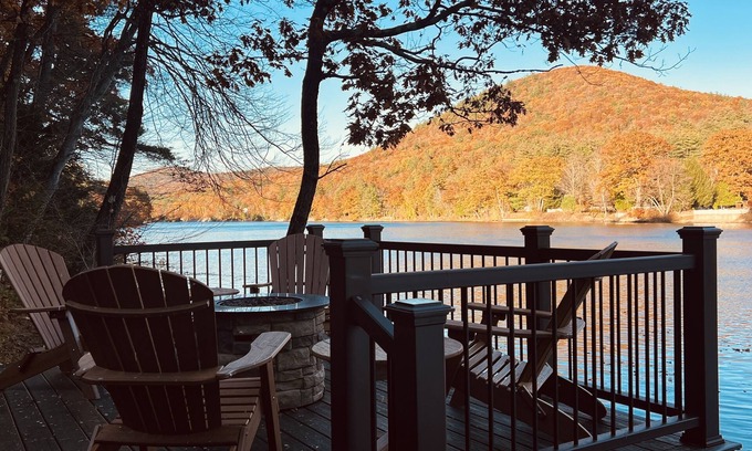 Lake Luzerne-Hadley House | Fully Renovated Year Round Adirondack Waterfront Retreat