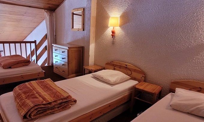 Plagne Villages Apartment | Functional studio with mezzanine at the foot of the slopes