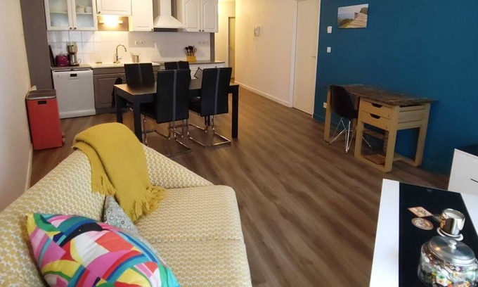 Angouleme Apartment | Furnished apartment, very quiet, with parking, near the city center!
