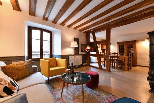 Gueberschwihr Apartment | Gîte Entre Vignes et Vergers maison historique