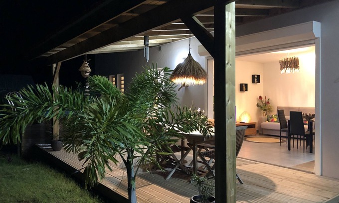 Capesterre-Belle-Eau Apartment | Gîte Maracudja Sea view & southern islands