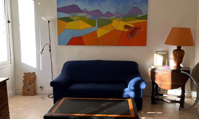 Quartier du Petit-Montrouge Apartment | Garden Level 2 Bedroom Apartment Near Parc Montsouris