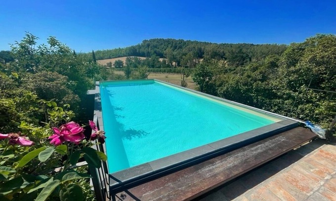 San Brizio Villa | GARDEN OF EDEN/EXCLUSIVE POOL+GROUNDS/SLPS 12/SPOLETO 7KMS/ROME 1HR