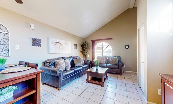 Maryvale Condo | Gated-entry condo with central location, central AC, & private W/D