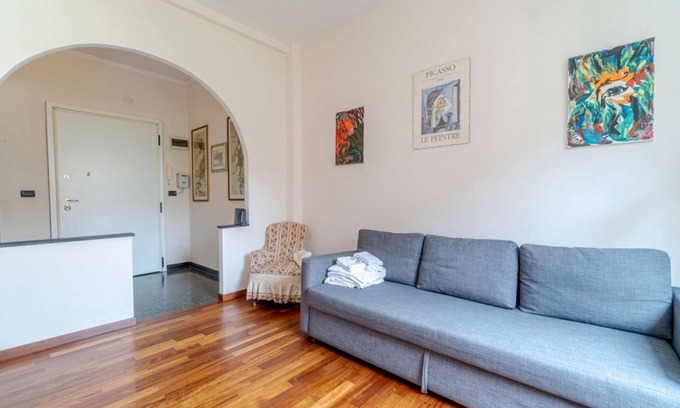 Lagaccio Apartment | Genoa Oregina Cozy Apartment - w/Balcony