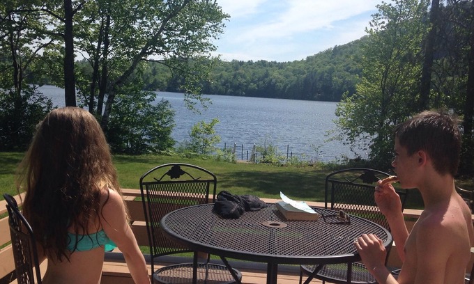 Bryant Pond House | Getaway Lakefront Home for Skiing or Summer Enjoyment