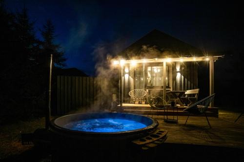 Renavas Ski Chalet | Gilė -'Virš Ąžuolų' - Forest SPA - Horses - Lake - Chalet