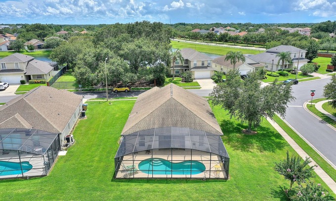 Kissimmee Villa | Gilded Parasol By Shine Villas Remington Golf #410 4 Bedroom Home